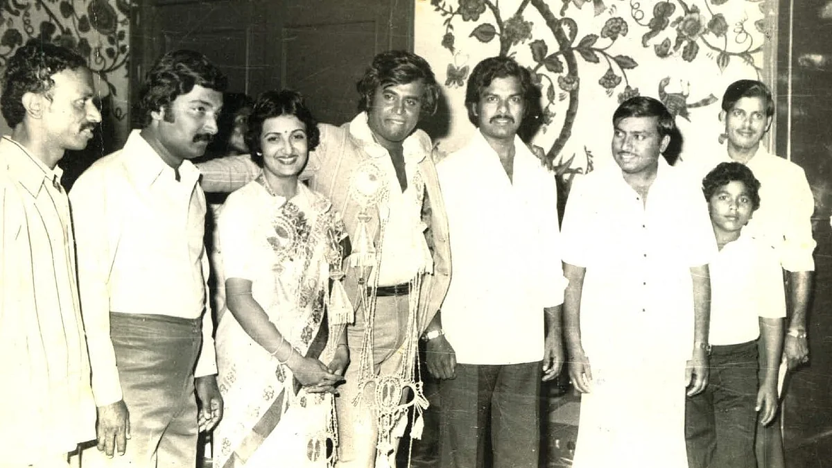 Rajinikanth and Latha Rajinikanth in Marriage