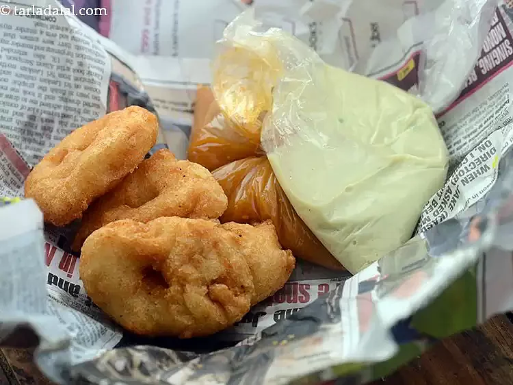 அச்சிட்ட பேப்பரில் வடை