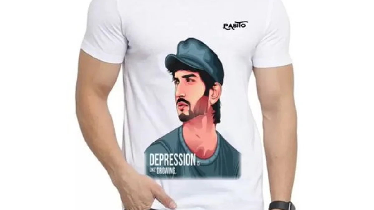 சுஷாந்த் சிங் படம் போட்ட டி-ஷர்ட்