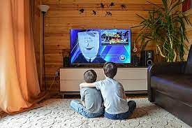 Watching TV