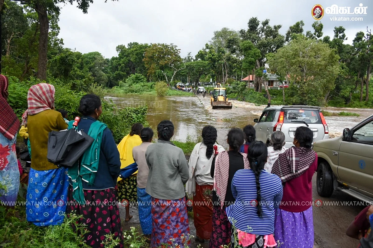 மாயாற்றில் வெள்ளப்பெருக்கு
