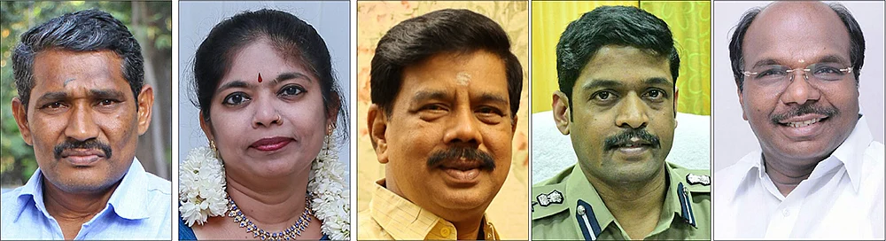 வன்னி அரசு, திலகபாமா, கரு.நாகராஜன், பிரவீன் குமார் அபினவ், கான்ஸ்டன்டைன் ரவீந்திரன்,