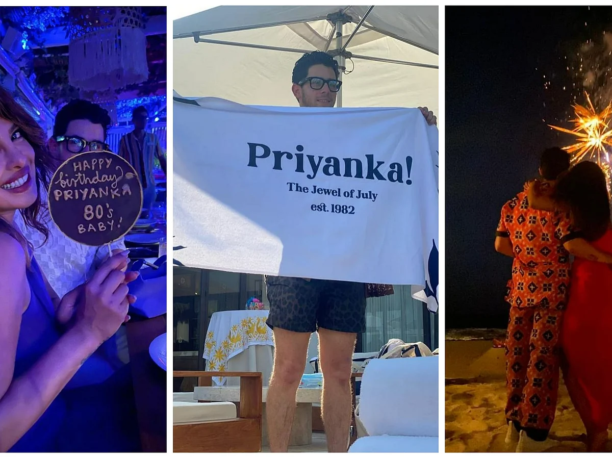 கணவரின் வாழ்த்து மழையில் பிரியங்கா சோப்ரா! வைரலாகும் பிறந்தநாள் புகைப்படங்கள்