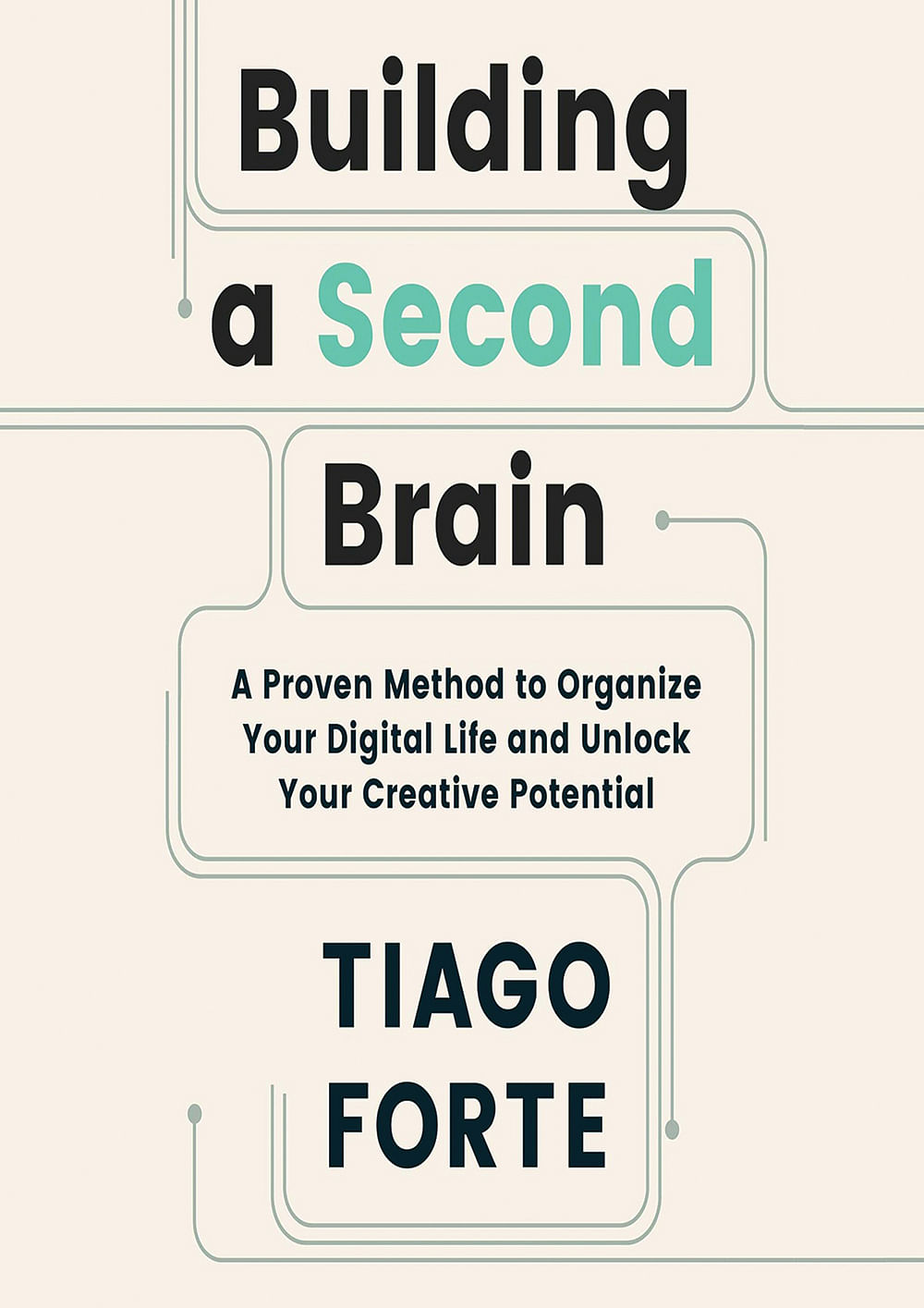 புத்தகத்தின் பெயர்: Building a 
Second Brain:
 ஆசிரியர்: Tiago Forte
பதிப்பகம்:‎ Atria Books 
