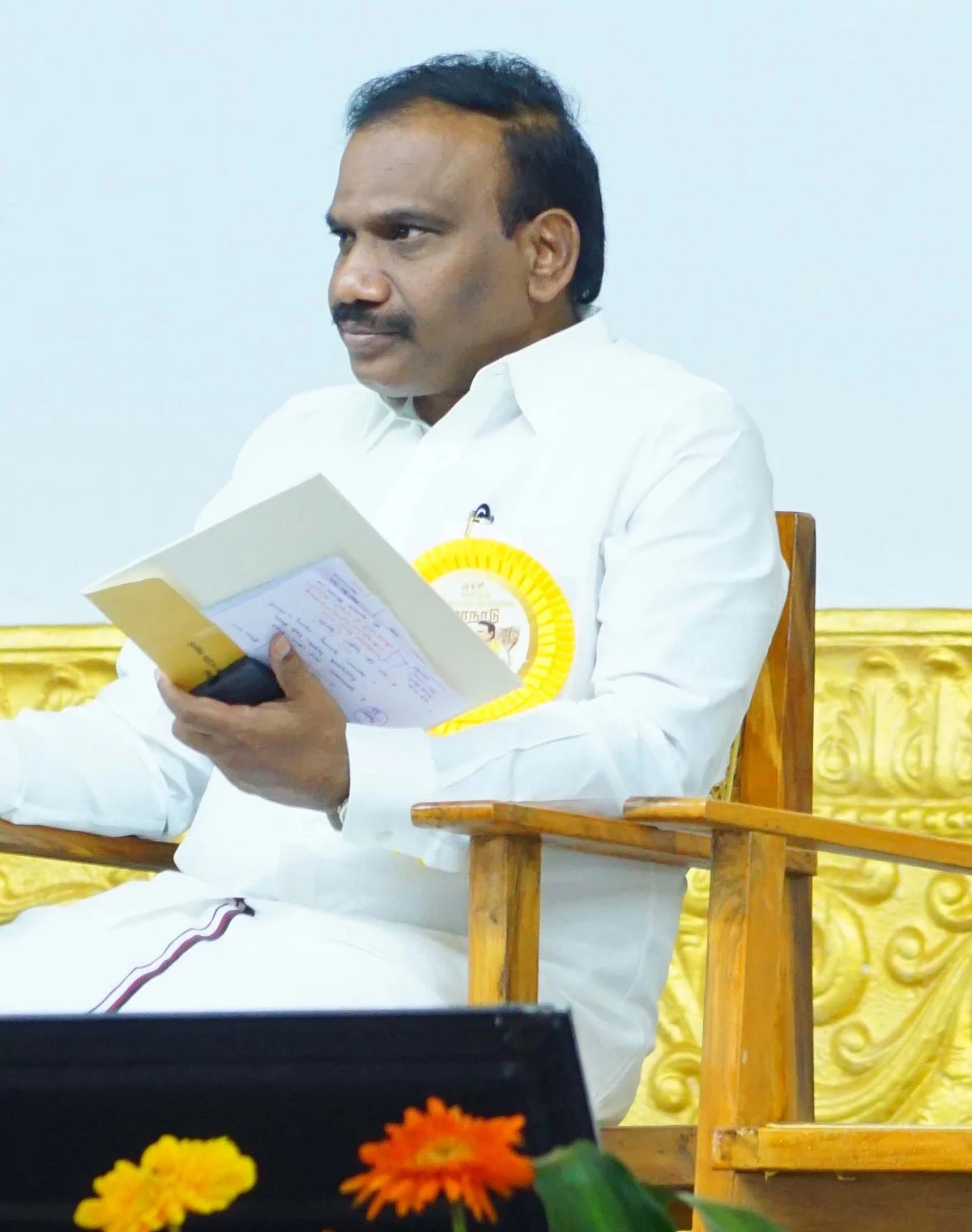 மேடையில் ஆ.ராசா