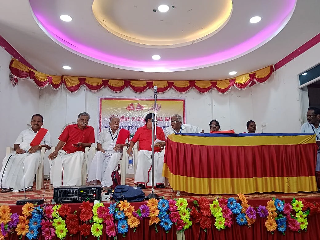 இந்திய கம்யூனிஸ்ட் கட்சியின் மாநில செயலாளர் முத்தரசன்