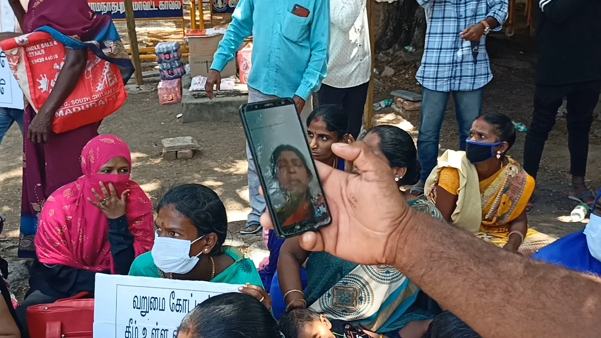 வீடியோ காலில் பேசிய சுரேஹாராணி