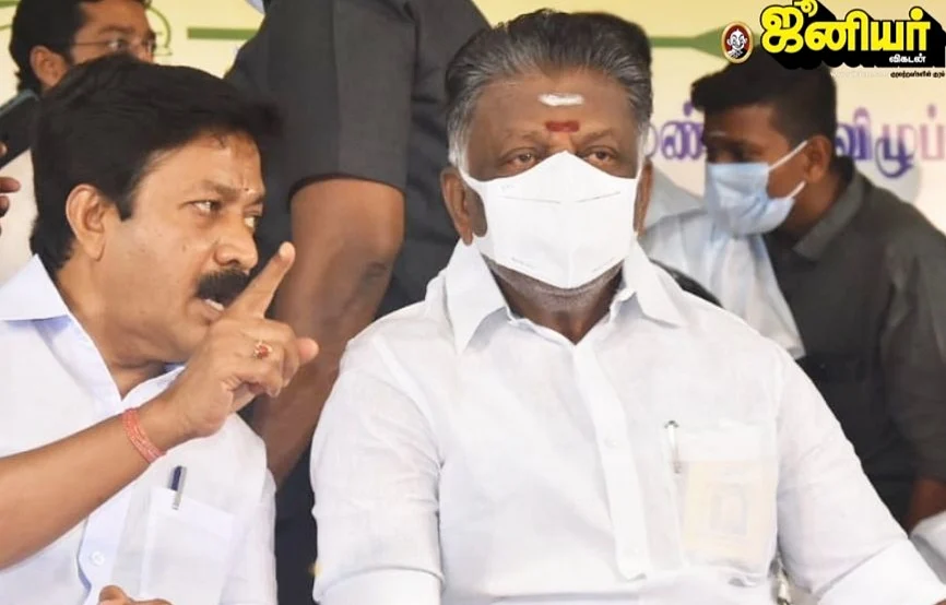 ``அதிமுக சின்னத்தை முடக்கிய கயவன் ஓ.பி.எஸ்; டம்மி சி.எம் ஸ்டாலின்" - சி.வி.சண்முகம் காட்டம்