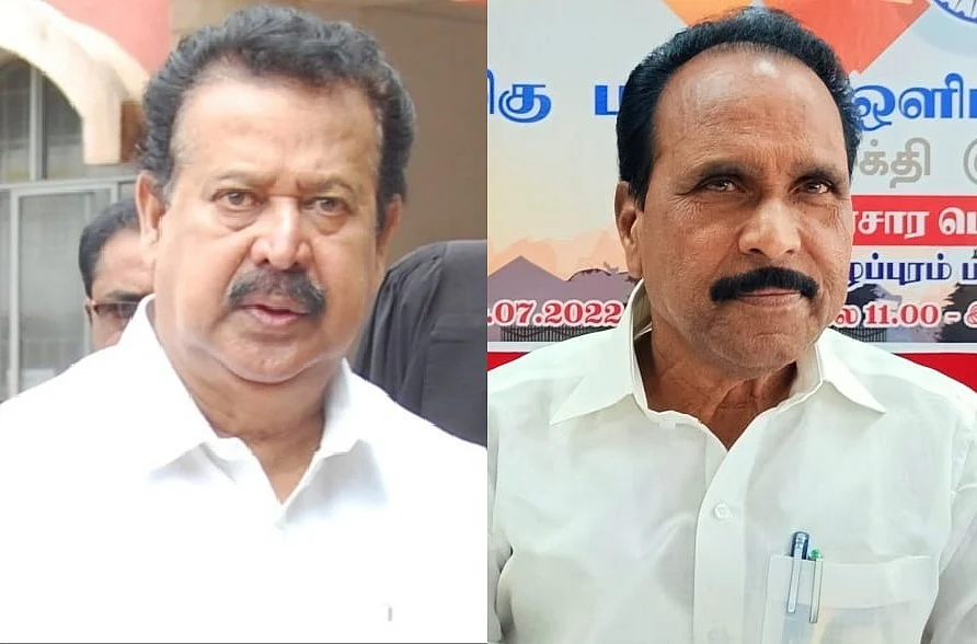 அமைச்சர் பொன்முடி, புகழேந்தி -எம்.எல்.ஏ.
