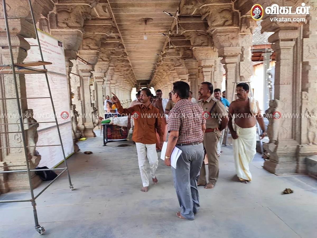 கும்பாபிஷேக பணிகள்