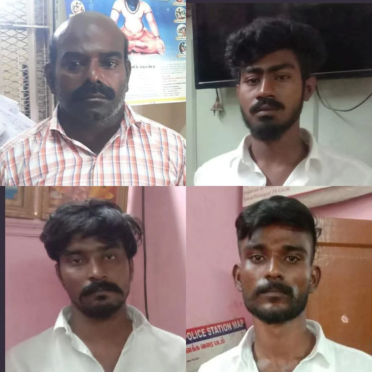 கைதுசெய்யப்பட்டவர்கள்