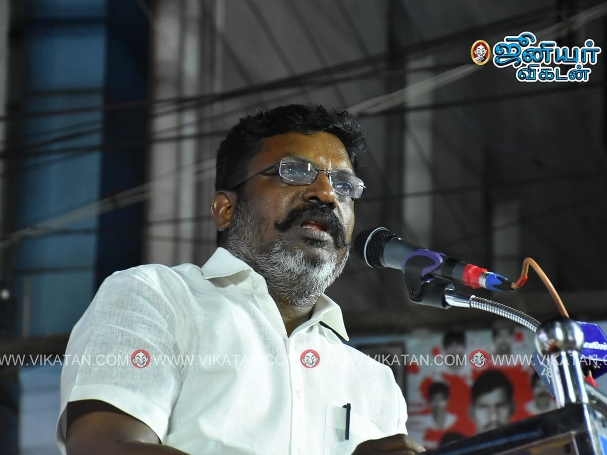 ``ஒரே இரவில் மனுஸ்மிருதியை `அரசியலமைப்புச் சட்டம்' என மோடி அறிவிப்பார்!" - திருமாவளவன்