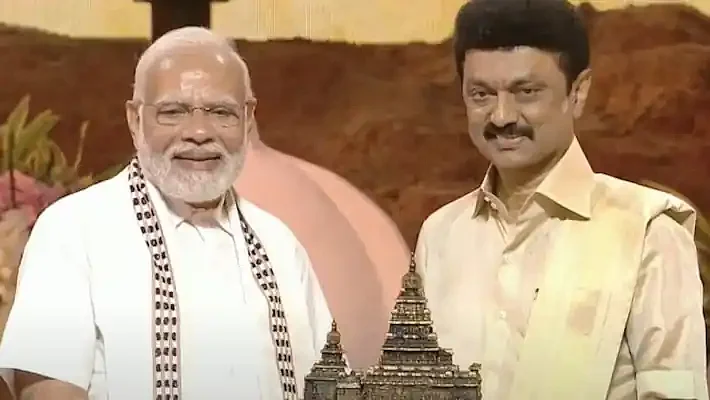 பிரதமர் மோடி, முதல்வர் மு.க ஸ்டாலின்