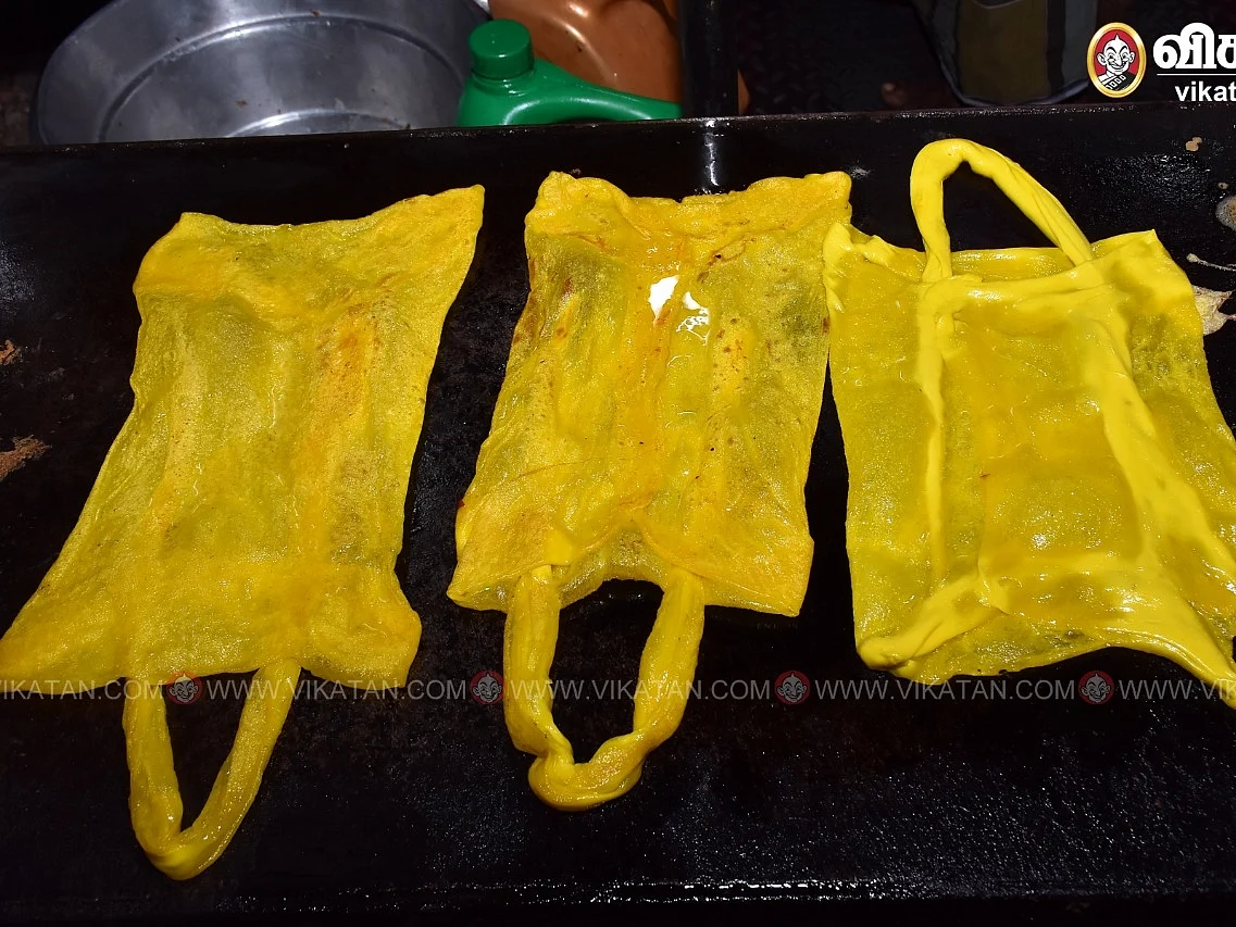 மஞ்சப்பை பரோட்டா, மஞ்சள் ஸ்கூல்பேக், மஞ்சப்பை; விழிப்புணர்வுக்காக இலவசமாக கொடுக்கும் மதுரை ஹோட்டல்!