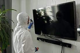 Cleaning TV