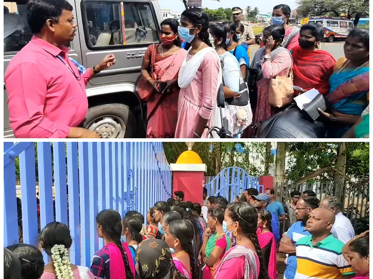 5 நிமிட தாமதம் - தேர்வு எழுத அனுமதி மறுப்பு