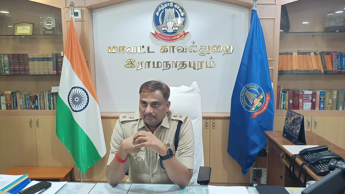 மாவட்ட போலீஸ் சூப்பிரண்டு தங்கதுரை