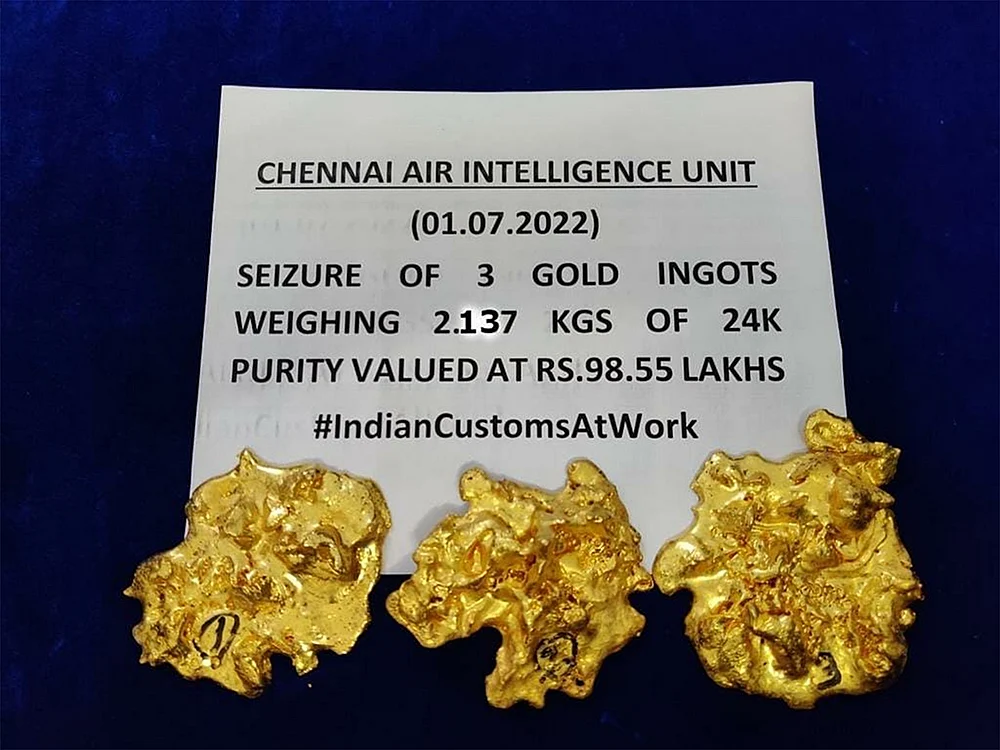 தமிழகத்தை உலுக்கும் தங்கக் கடத்தல்.... ஆண்டுக்கு ரூ.5,000 கோடி!