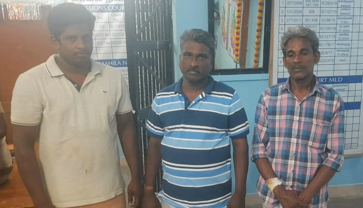 மூவர் கைது