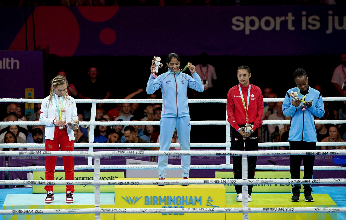 India at CWG: Day 10 Highlights - பதக்க எண்ணிக்கை 55 ஆனது! குத்துச்சண்டை, டேபிள் டென்னிஸ், ஹாக்கி, தடகளத்தில் கலக்கல்!