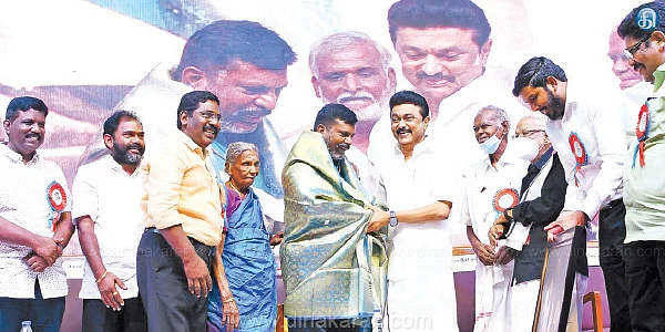 திருமா மணிவிழாவில் ஸ்டாலின்