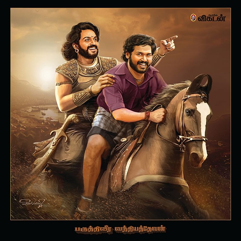 விகடன் பிரஸ்மீட்: கார்த்தி - “வந்தியத்தேவன் பெரிய லவ்வர் பாய்!”