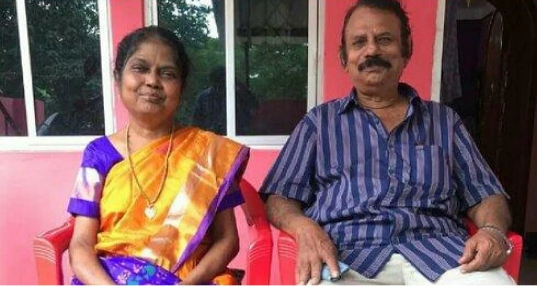 எர்னெஸ்ட் ராஜா சார் தன் துணைவியாருடன்