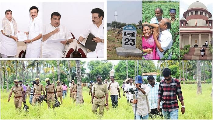 சேலம்- சென்னை எட்டுவழிச் சாலை
