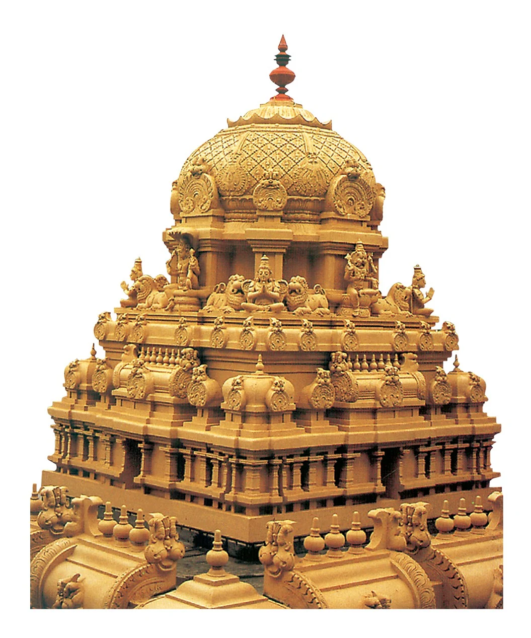 மணிமூர்த்தீஸ்வரம்உச்சிஷ்ட கணபதி ஆலய கோபுரம்