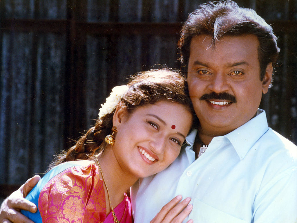 விஜயகாந்த், லைலா