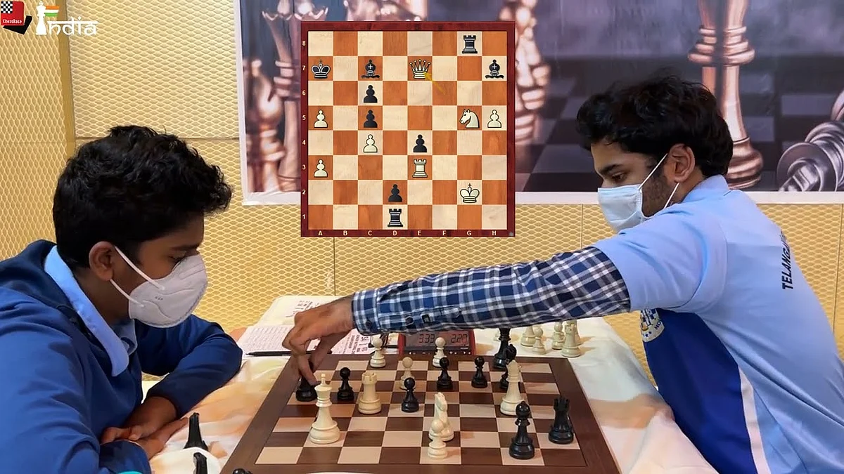 செஸ் விளையாட்டின் போது