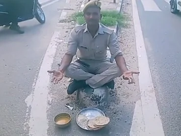 அழுது புலம்பிய காவலர்... வைரலான வீடியோ