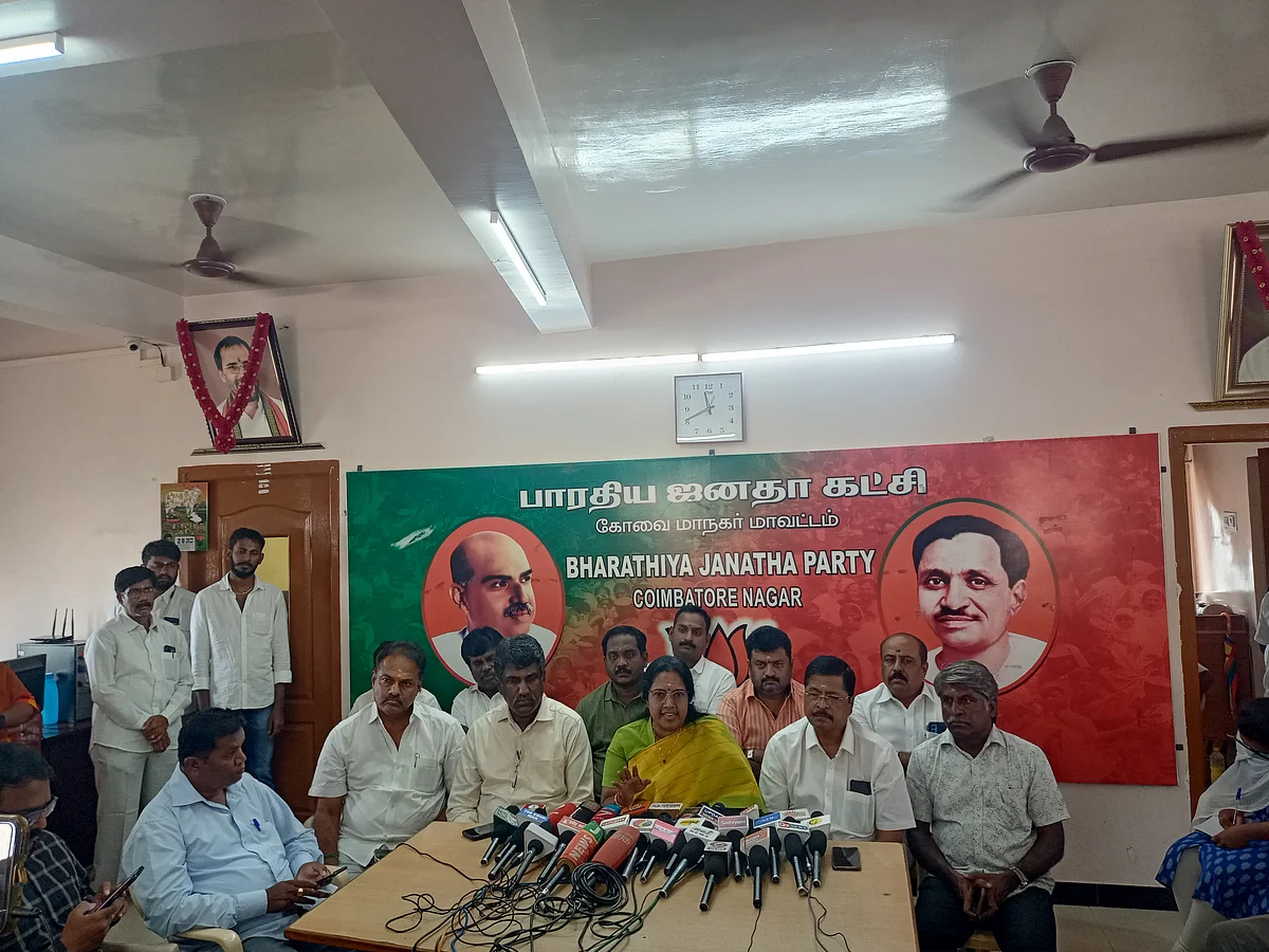 பாஜக - வானதி சீனிவாசன்