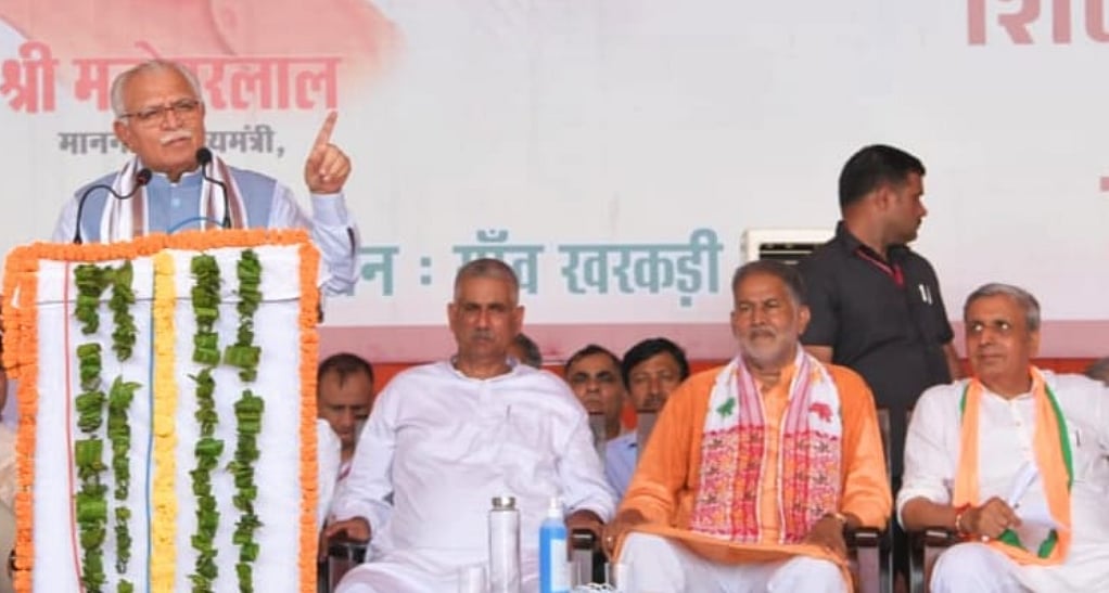 நாட்டு மாடுகள் வாங்க ₹ 25,000/-
50,000 ஏக்கர் இயற்கை விவசாயம்! 
ஹரியானா முதல்வர் புதிய திட்டம்!