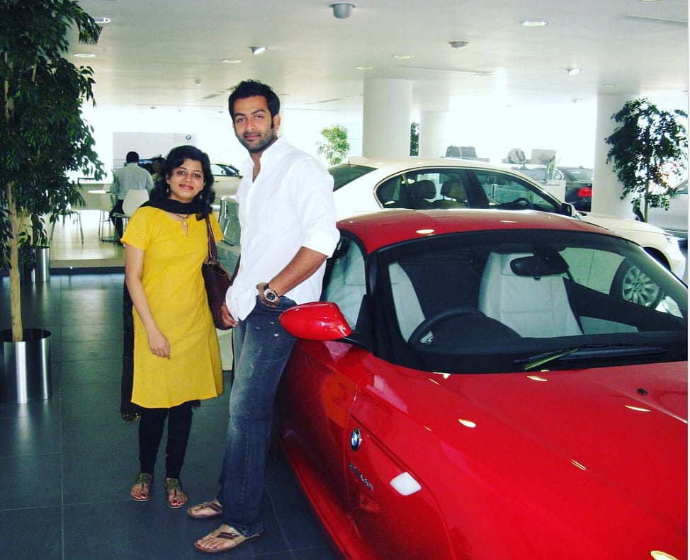 `பிரித்விராஜ் வாங்கிய முதல் கார்' -
காதலித்தபோது எடுத்த போட்டோவை பகிர்ந்த சுப்ரியா பிரித்விராஜ்