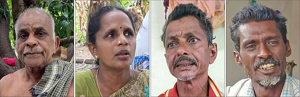 துரைசாமி, தனக்கொடி, ரவிச்சந்திரன், முருகன்