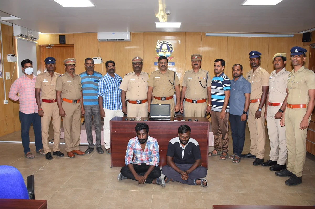 குற்றவாளிகளை கைது செய்த போலீஸார்
