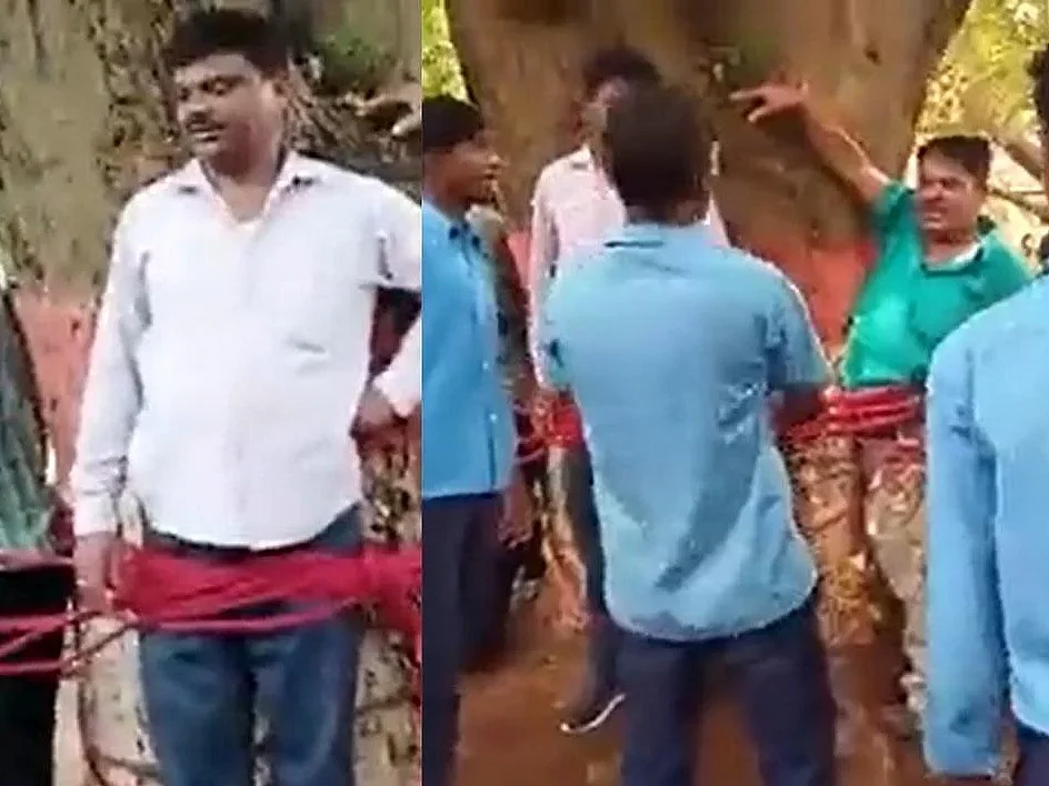``ஃபெயிலாக்குவியா... ஃபெயிலாக்குவியா?!" - ஆசிரியர்களை மரத்தில் கட்டிவைத்து அடித்த மாணவர்கள்