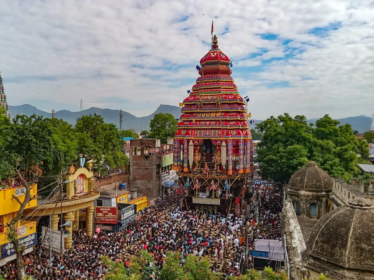 ஆடிப்பூர தேரோட்டம்