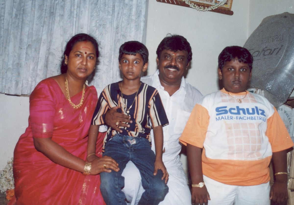 Vijayakanth family