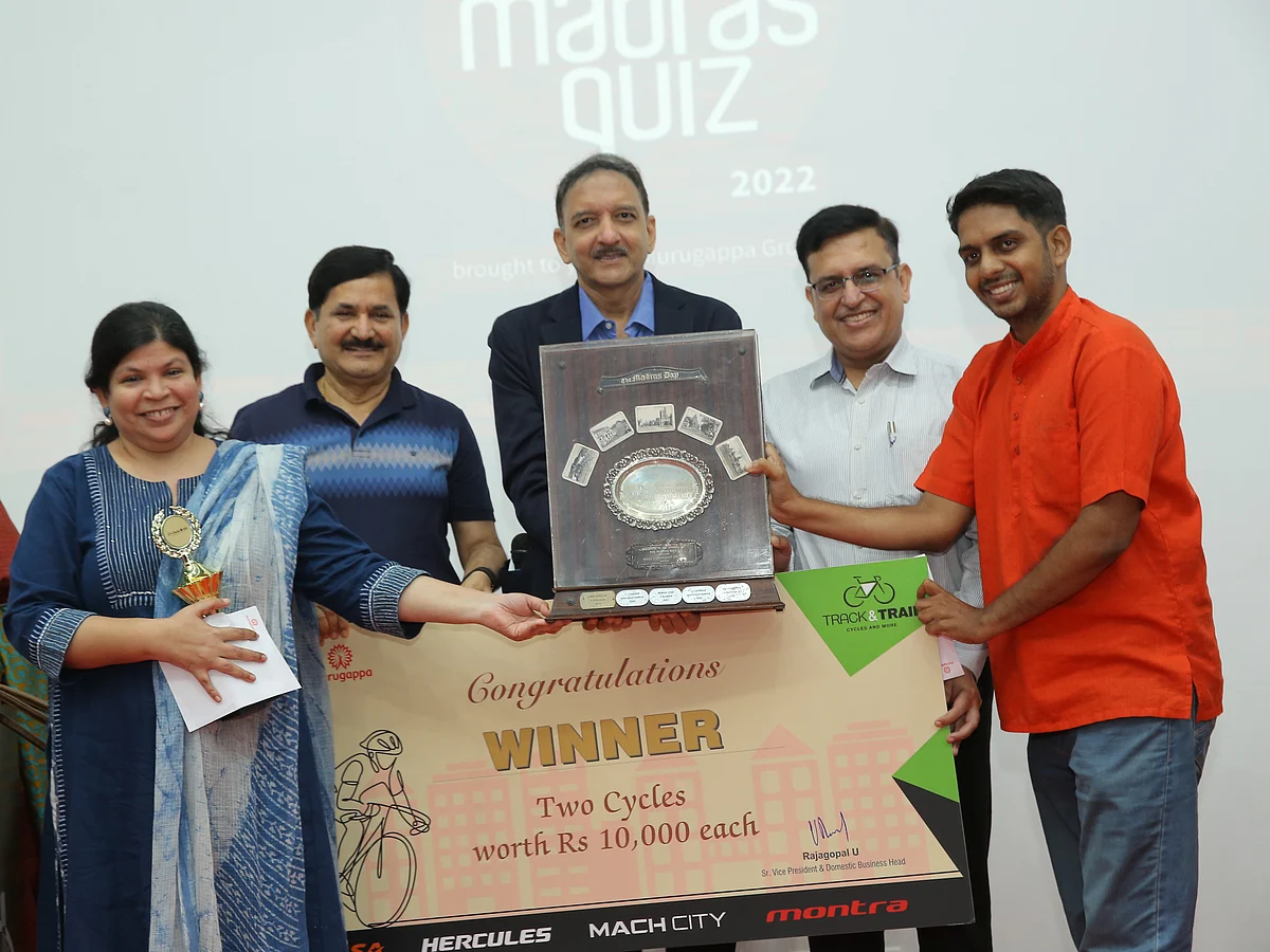 The Madras Quiz: முழுக்க முழுக்க சென்னை குறித்த கேள்விகளோடு மட்டுமே நடந்த குவிஸ் நிகழச்சி!
