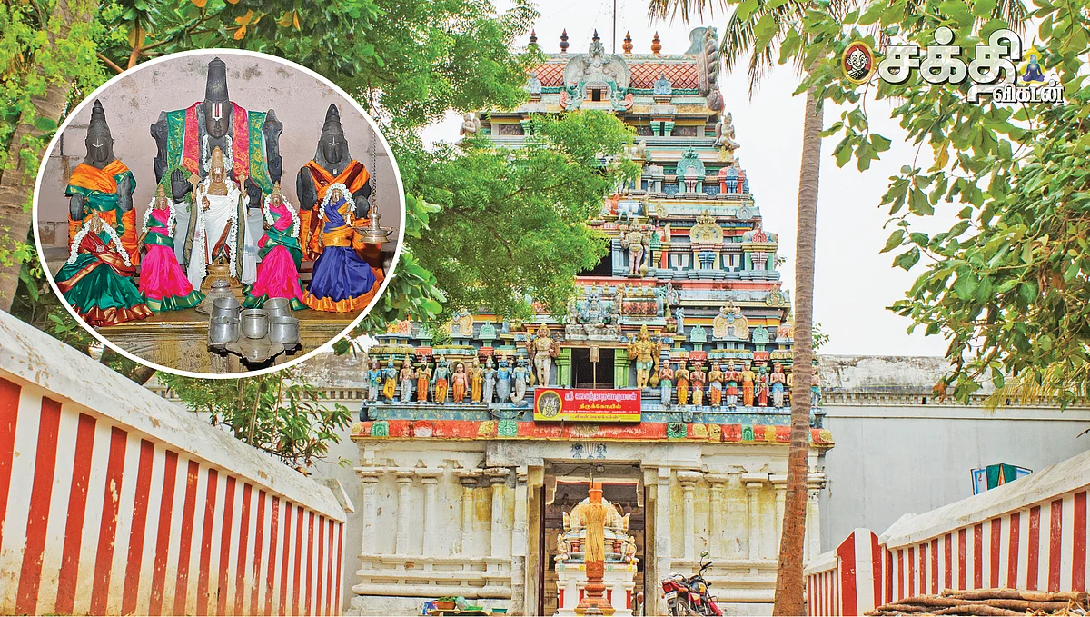 பெருமாள் கோயிலில் நந்தி தரிசனம்!
