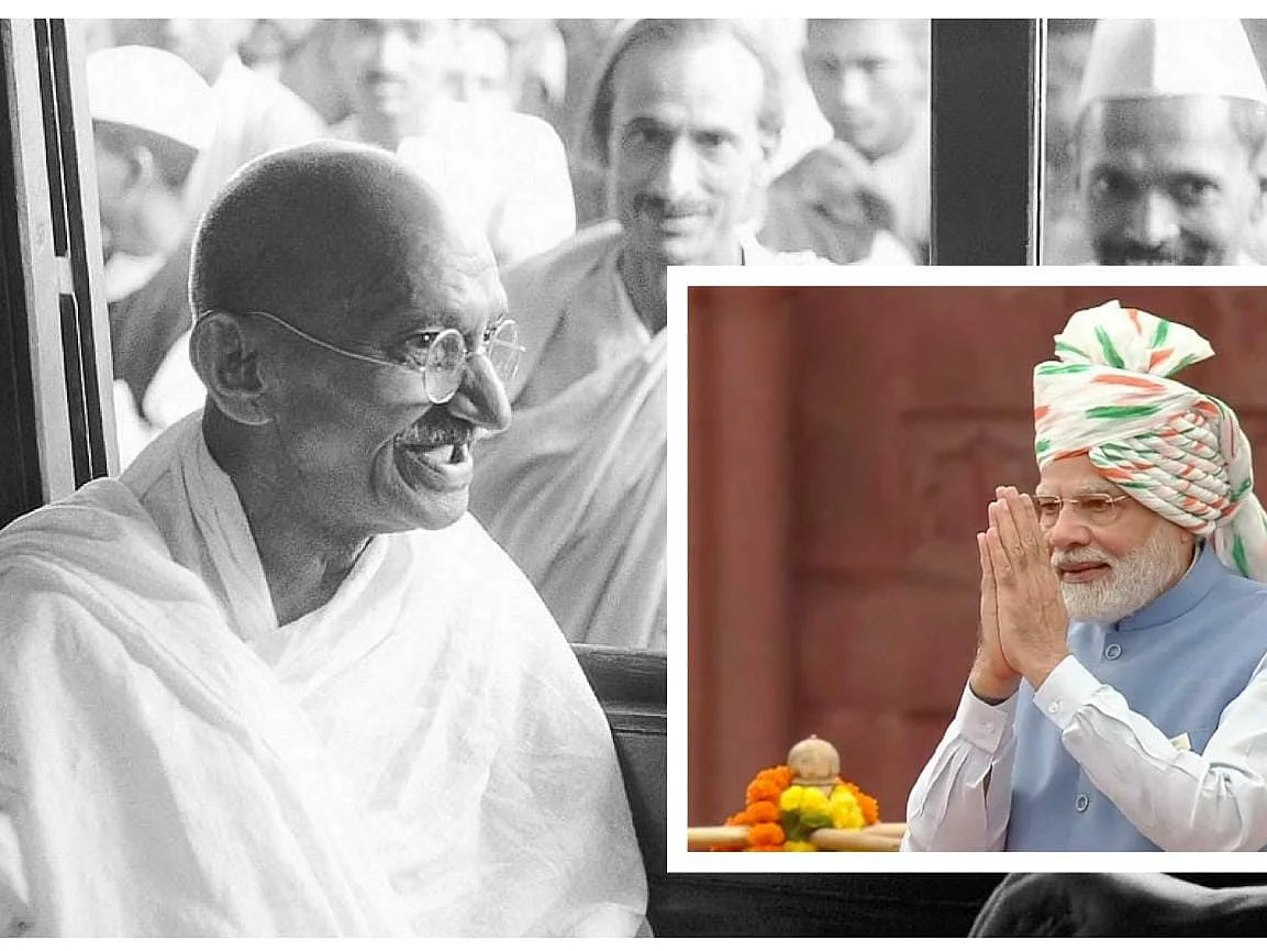 ``மகாத்மா காந்திக்குப் பிறகு பிரதமர் மோடி மட்டுமே!" - ராஜ்நாத் சிங் புகழாரம்
