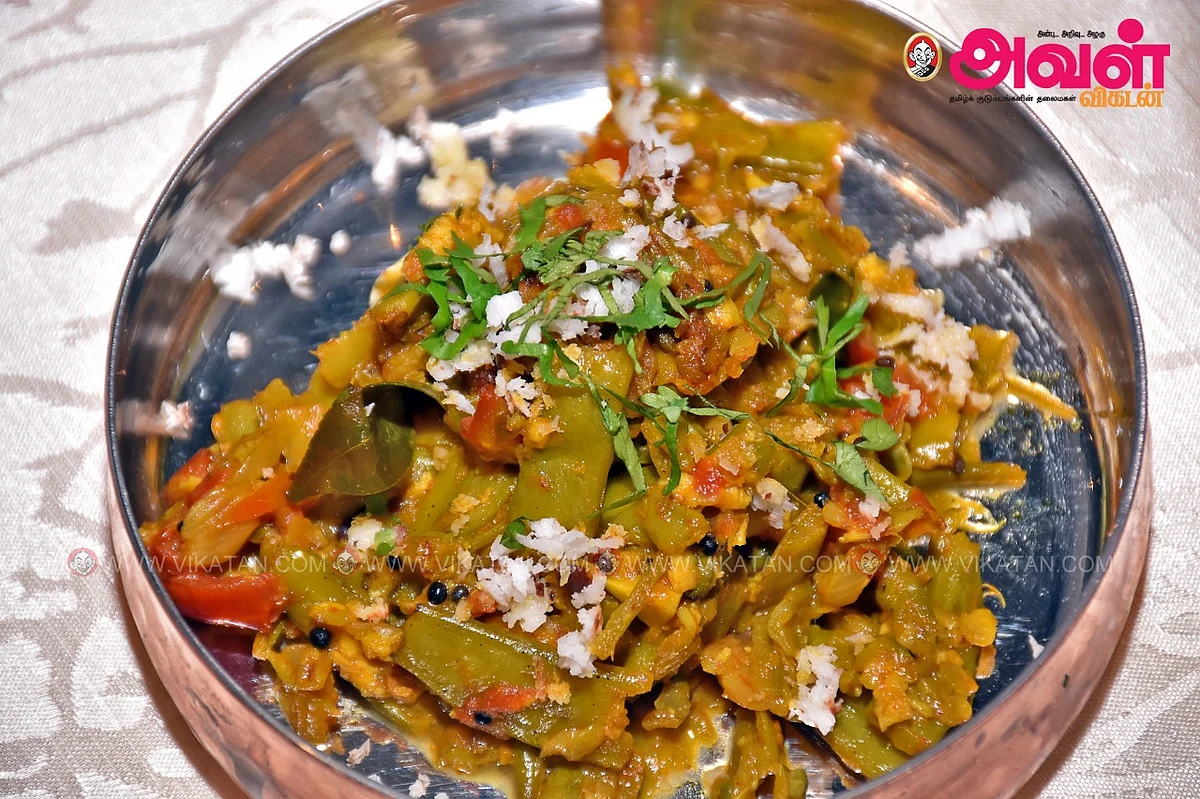 கொத்தவரை பொரியல்