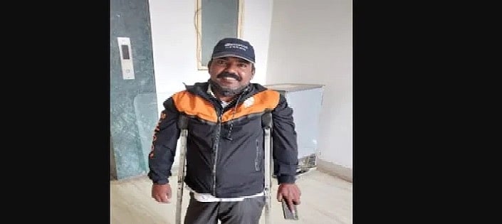 `நேரமாயிடுச்சு நான் கிளம்புறேன்' - உணவு டெலிவரி செய்யும் மாற்றுத் திறனாளியின் நெகிழ்ச்சிக் கதை