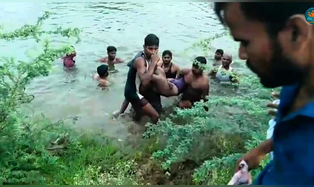 குளிக்கச் சென்ற போது விபரிதம்