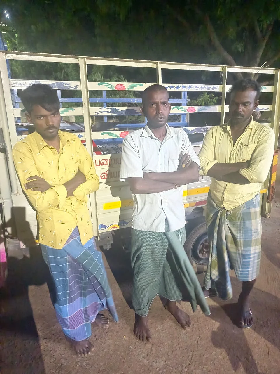 கைது செய்யப்பட்ட 3 பேர்