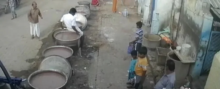 பதற வைக்கும் காட்சி
