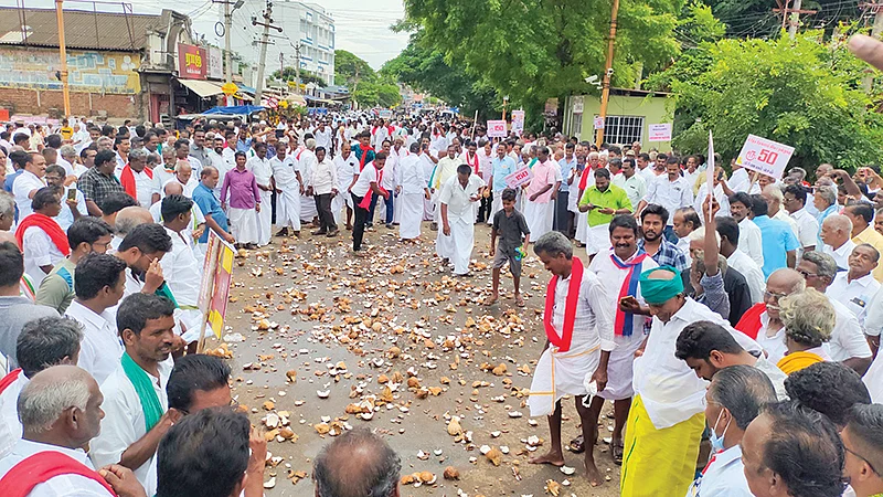 விவசாயிகள் போராட்டம்