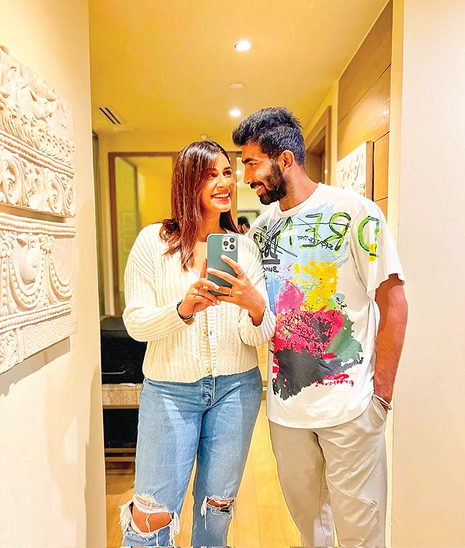 Jasprit Bumrah: காதல் கிரிக்கெட்டு!
